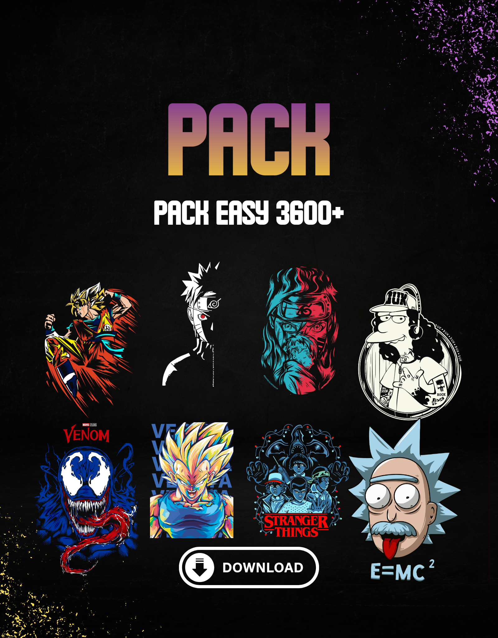 Pack Easy 3600+ Imagens - Packtone Collection